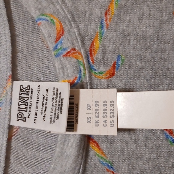 Victoria Secret Pink 2 piece pajama set NWT - Picture 2 of 6